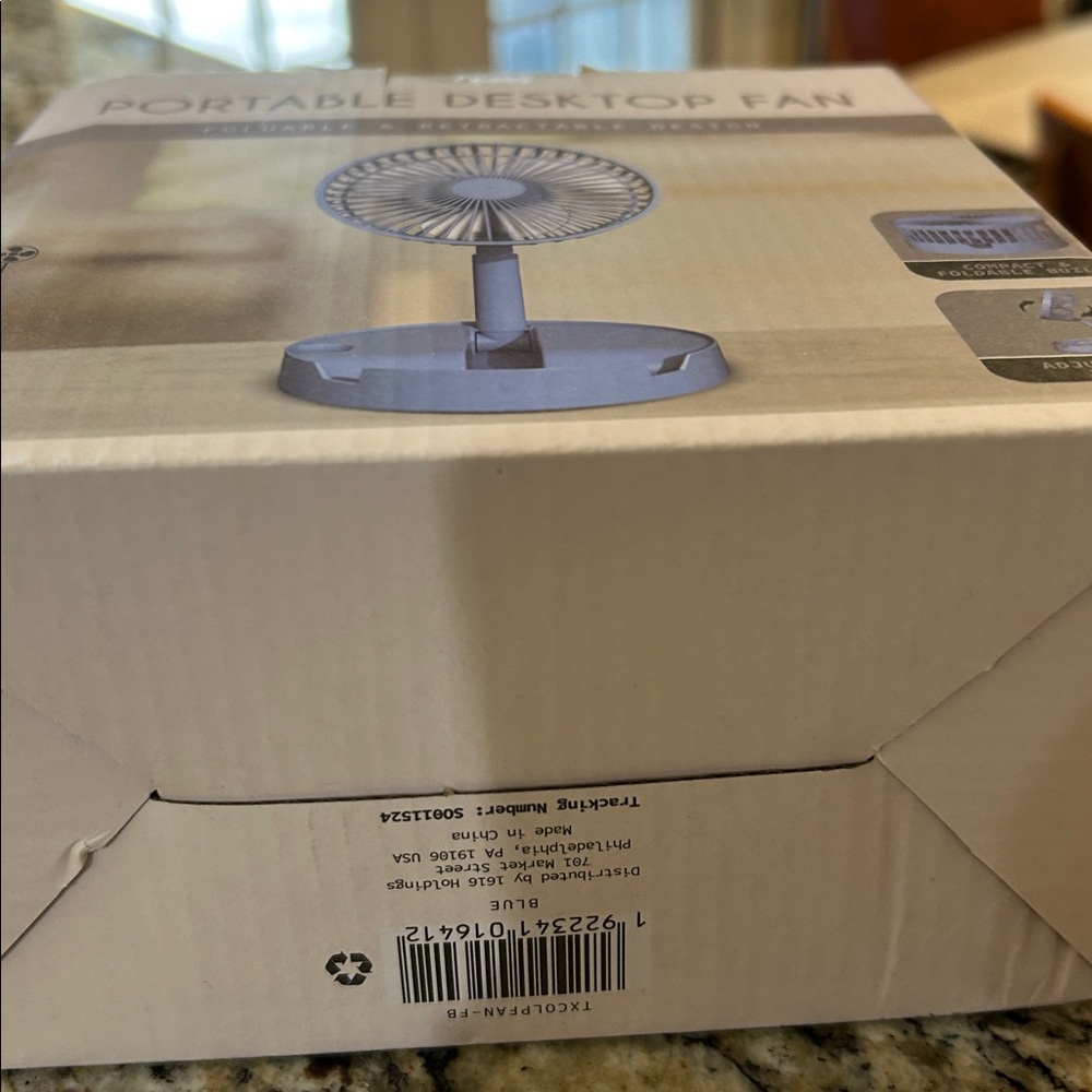 Portable Desktop Fan with Foldable Design - Picture 5 of 13